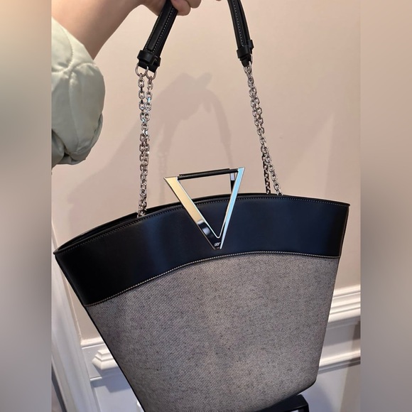 NEW - Roger Vivier canvas shoulder Bag - Picture 8 of 16